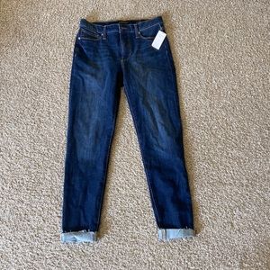 Banana republic mid rise skinny blue jeans 27